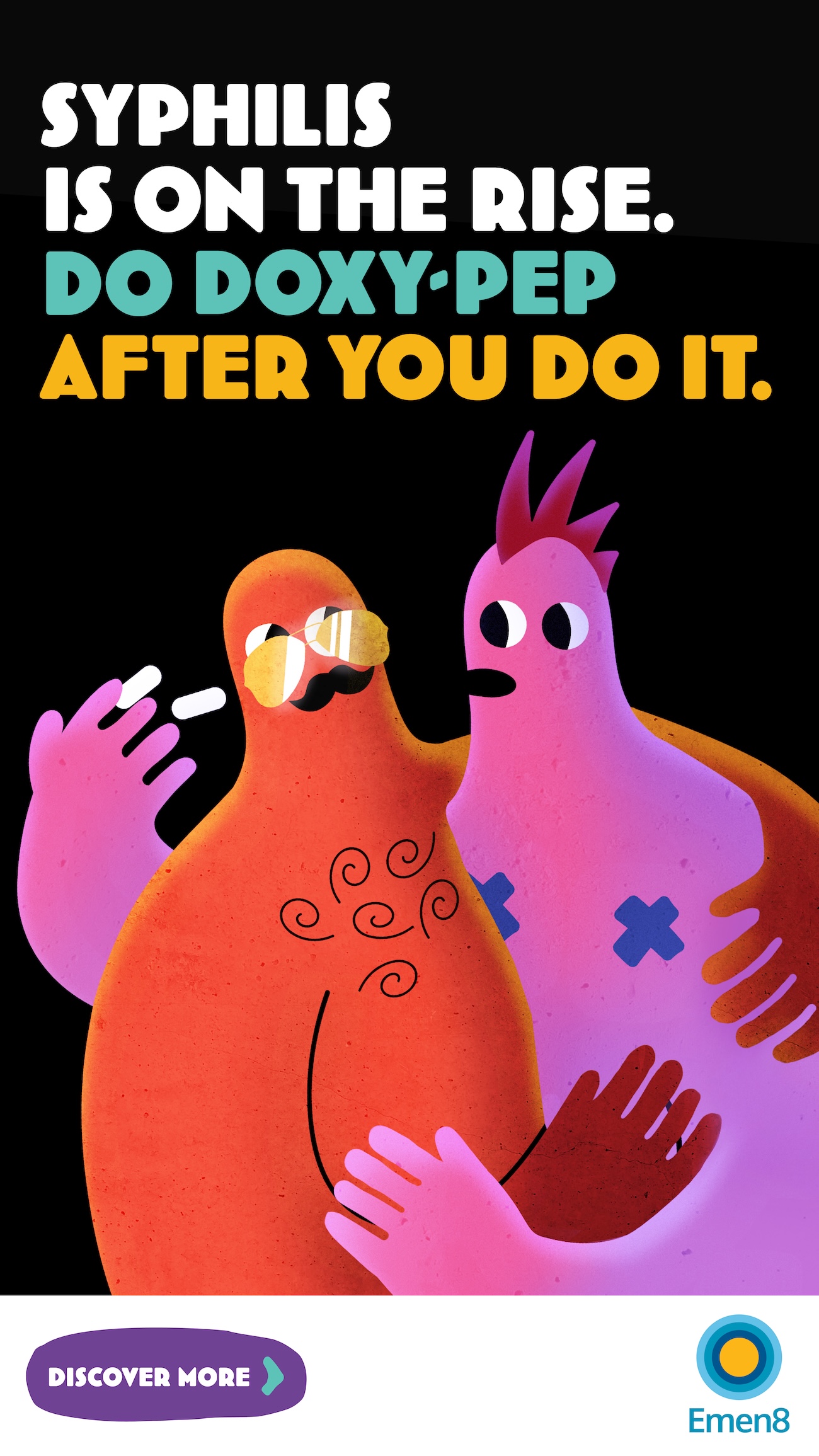 Emen8 launches new inclusive sexual health campaign ‘Do It, After You Do It’ via Think HQ to tackle rising rates of syphilis among GBMSM