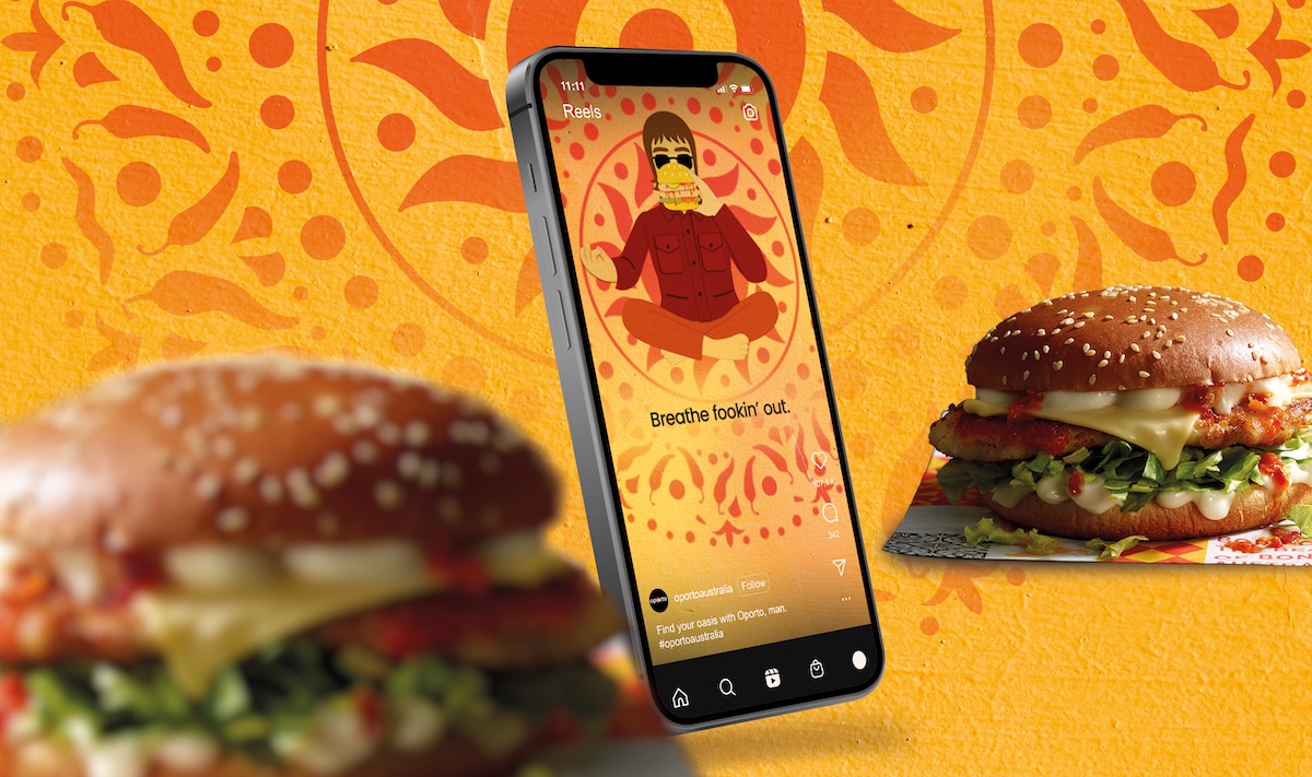 Oporto launches Liam Gallagher inspired ‘Don’t Look Back in Hanger’ guided meditation via Oporto, Connecting Plots Group and A.glo