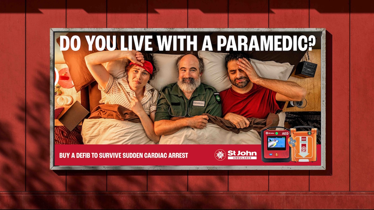St John Ambulance VIC campaign via Town Square delivers serious message with a comical twist