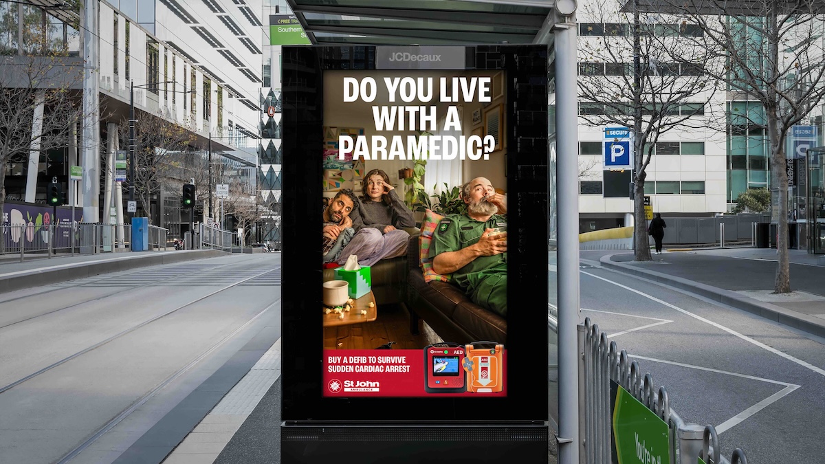 St John Ambulance VIC campaign via Town Square delivers serious message with a comical twist