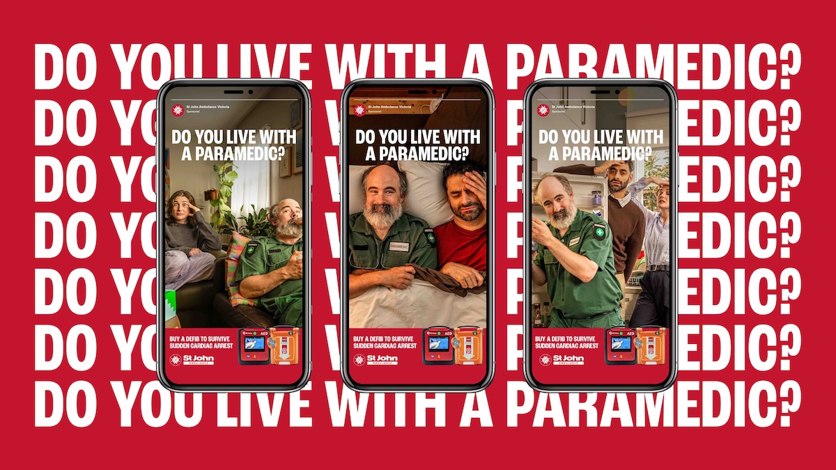 St John Ambulance VIC campaign via Town Square delivers serious message with a comical twist