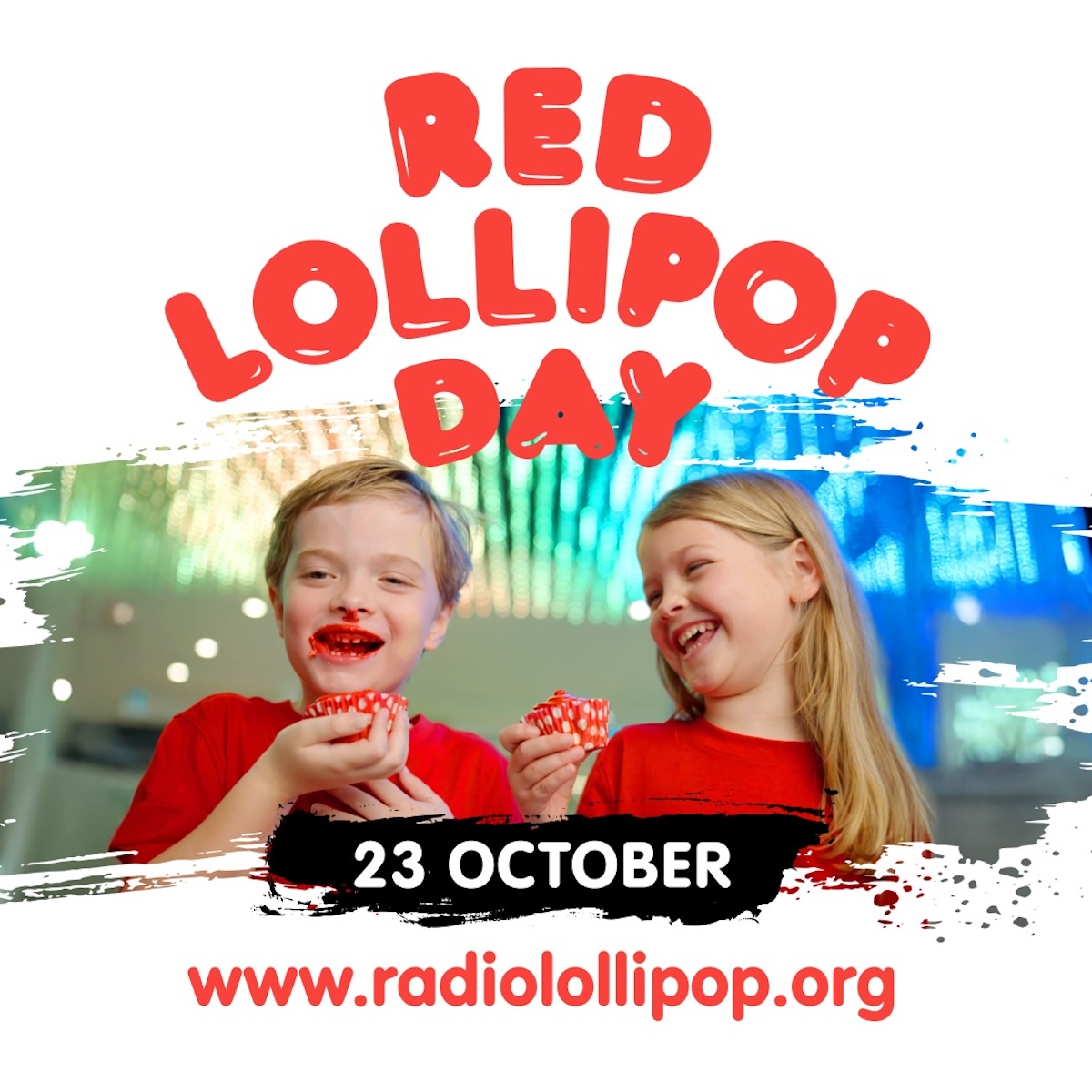 Radio Lollipop asks the nation to go red to bring laughter for kids in hospital in new fundraising campaign via Match & Wood, Nibble Edge + UnLtd