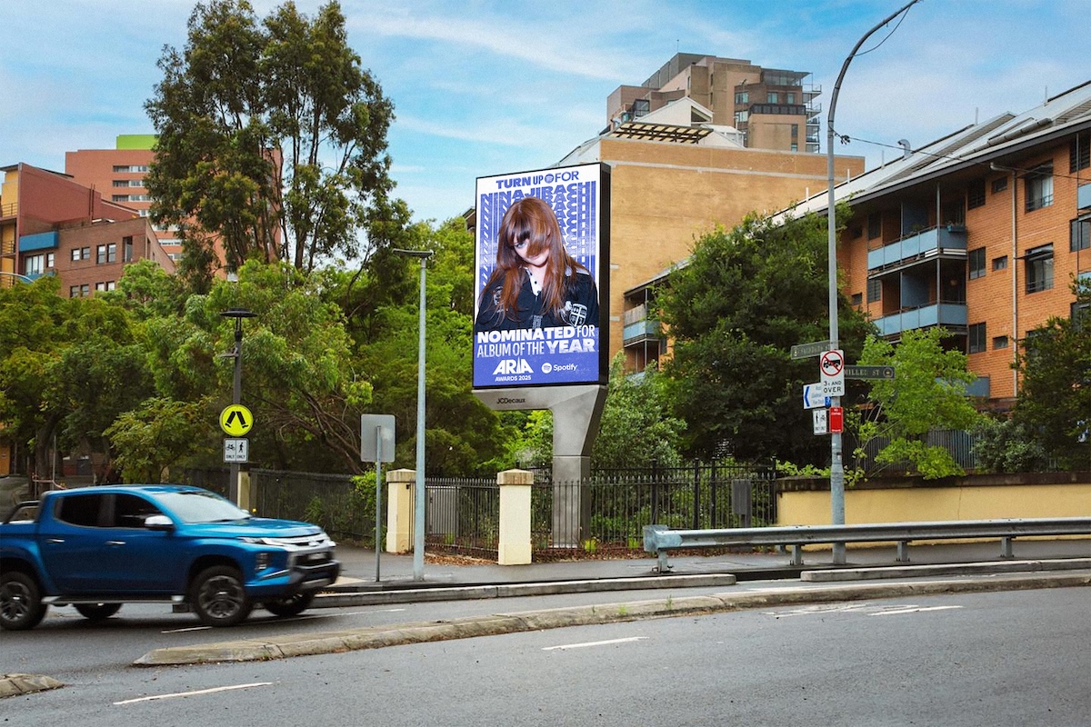 Spotify launches global out-of-home campaign for the 2025 ARIA Awards via Akcelo