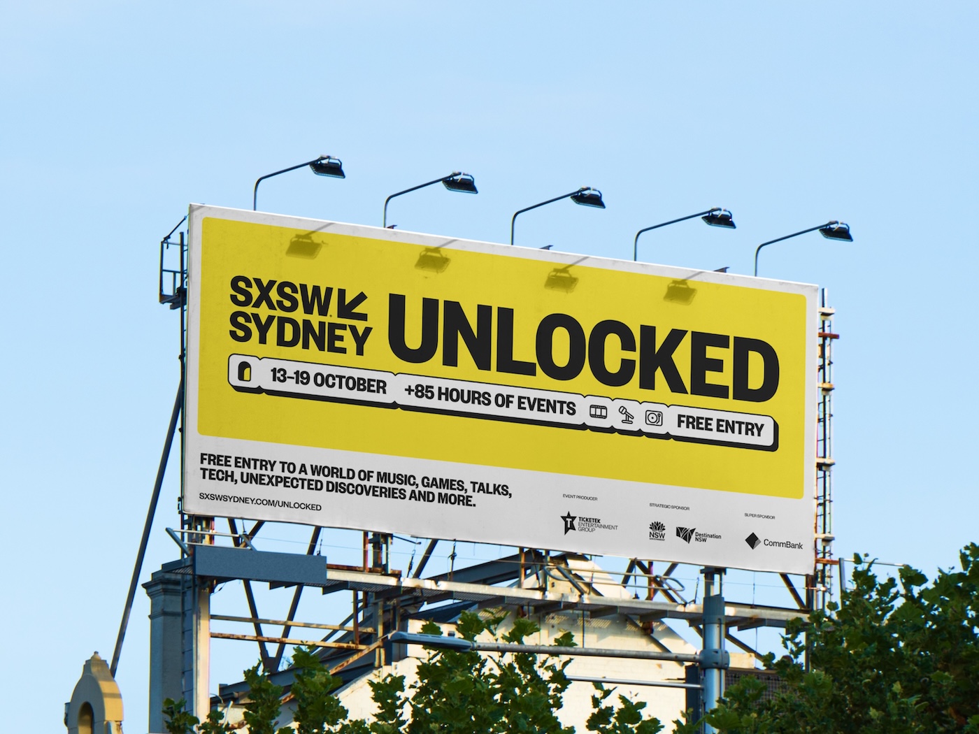 SXSW Sydney builds momentum with new ‘SXSW Sydney Unlocked’ visual identity via Studio 3AM