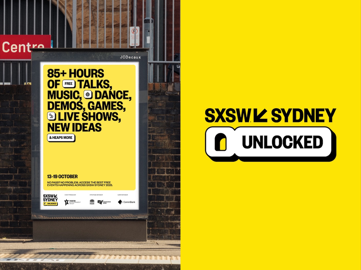 SXSW Sydney builds momentum with new ‘SXSW Sydney Unlocked’ visual identity via Studio 3AM