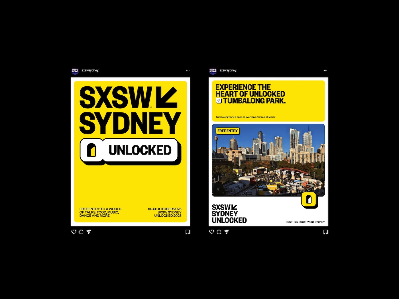 SXSW Sydney builds momentum with new ‘SXSW Sydney Unlocked’ visual identity via Studio 3AM