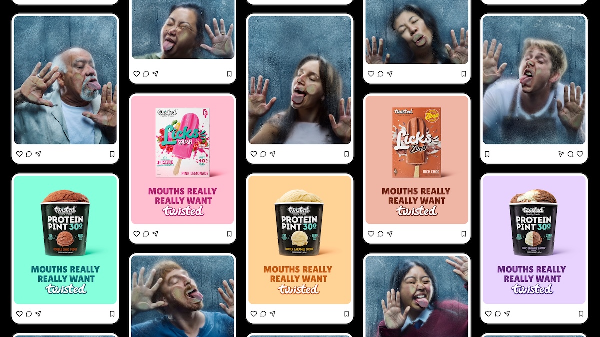 Twisted Healthy Treats has mouths gushing in really, really twisted brand campaign via TRP