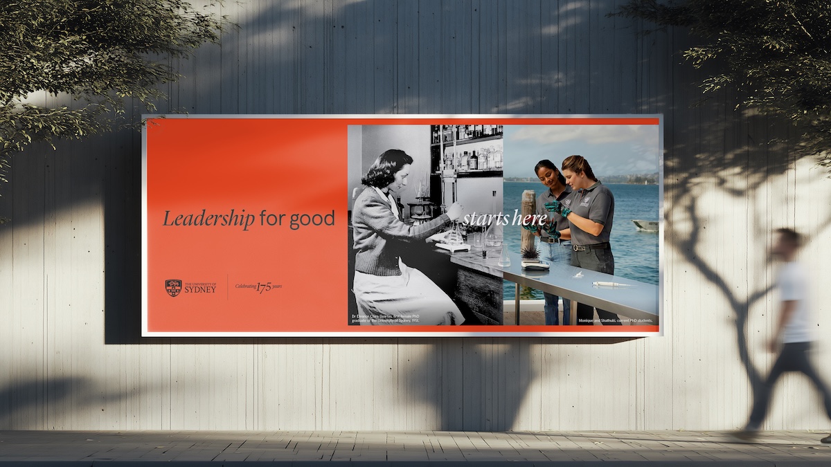 University of Sydney campaign celebrates 175 years of leadership for good via Today the Brave
