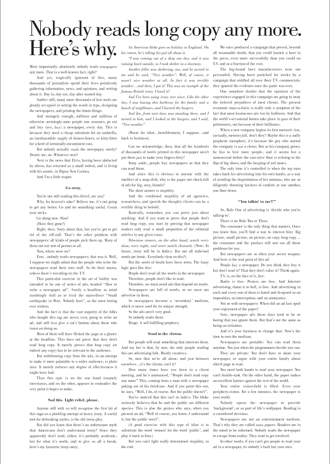 Vale Neil French: leaves behind a legacy that reshaped the creative fabric of agencies around the world, particularly across Asia