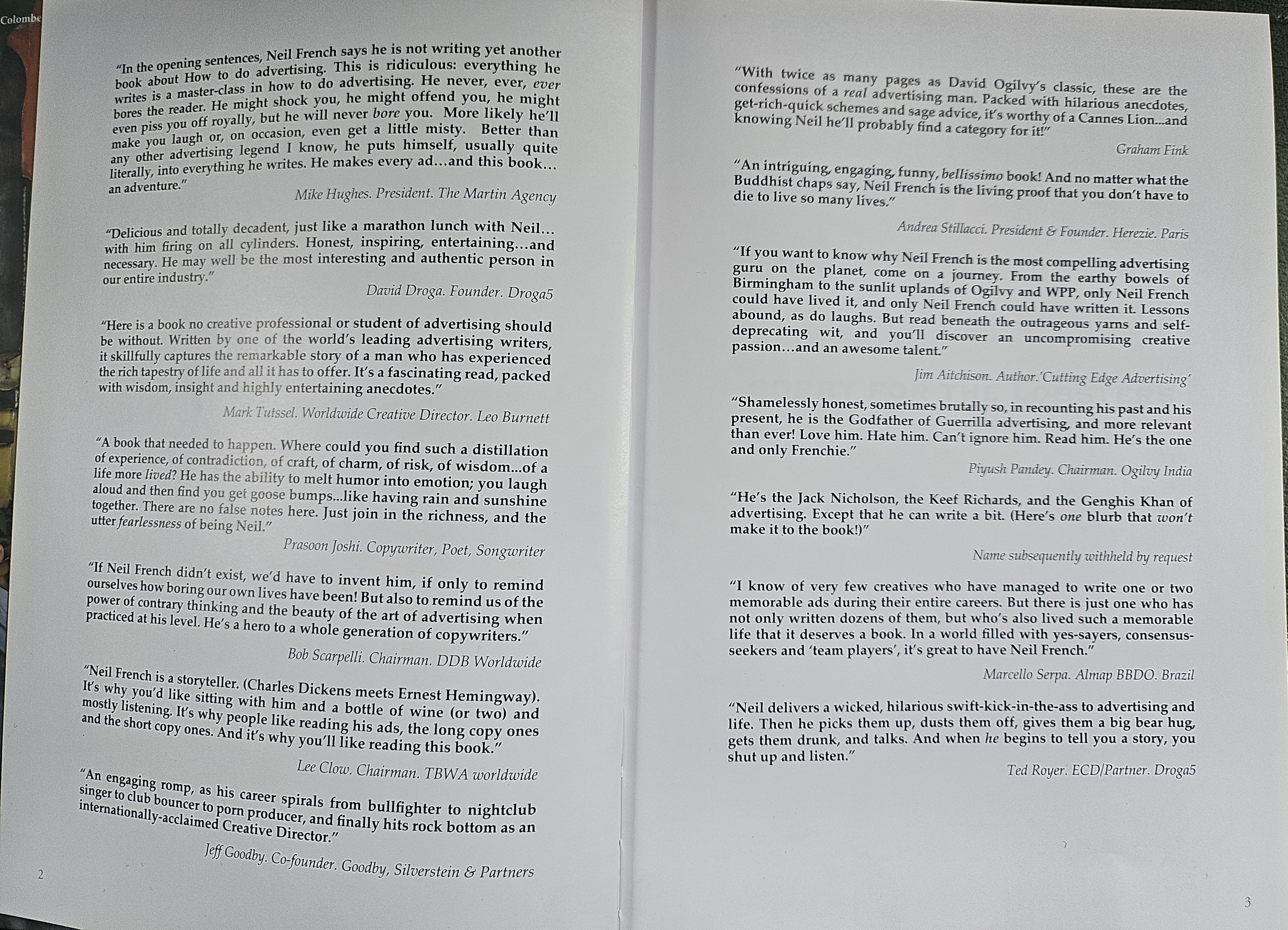 Vale Neil French: leaves behind a legacy that reshaped the creative fabric of agencies around the world, particularly across Asia