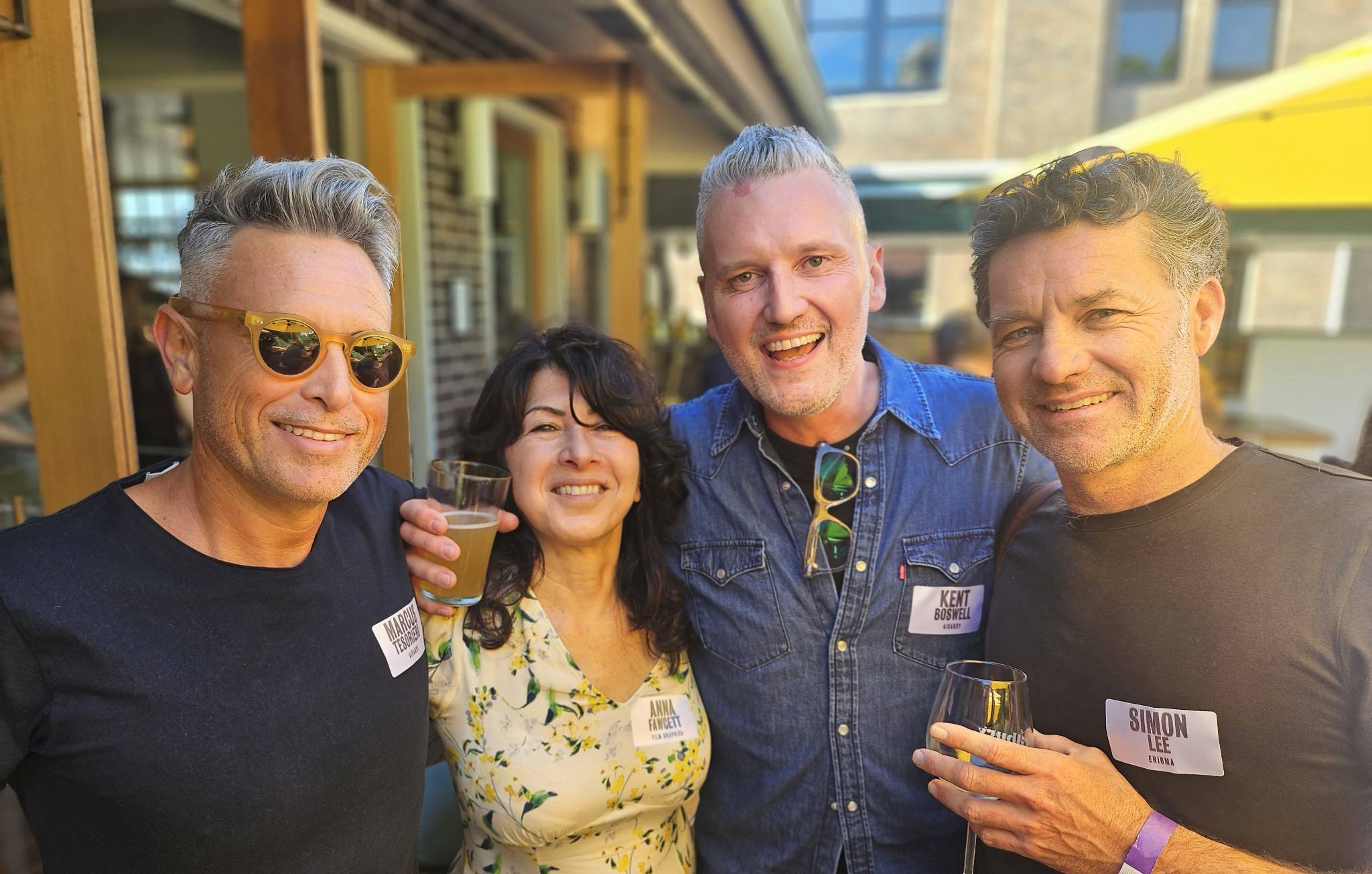 Sydney’s creative + production industry gather for the CB Festive Drinks at the Tilbury ~ kindly sponsored by Vandal, Alt.+T&DA and Music Mill