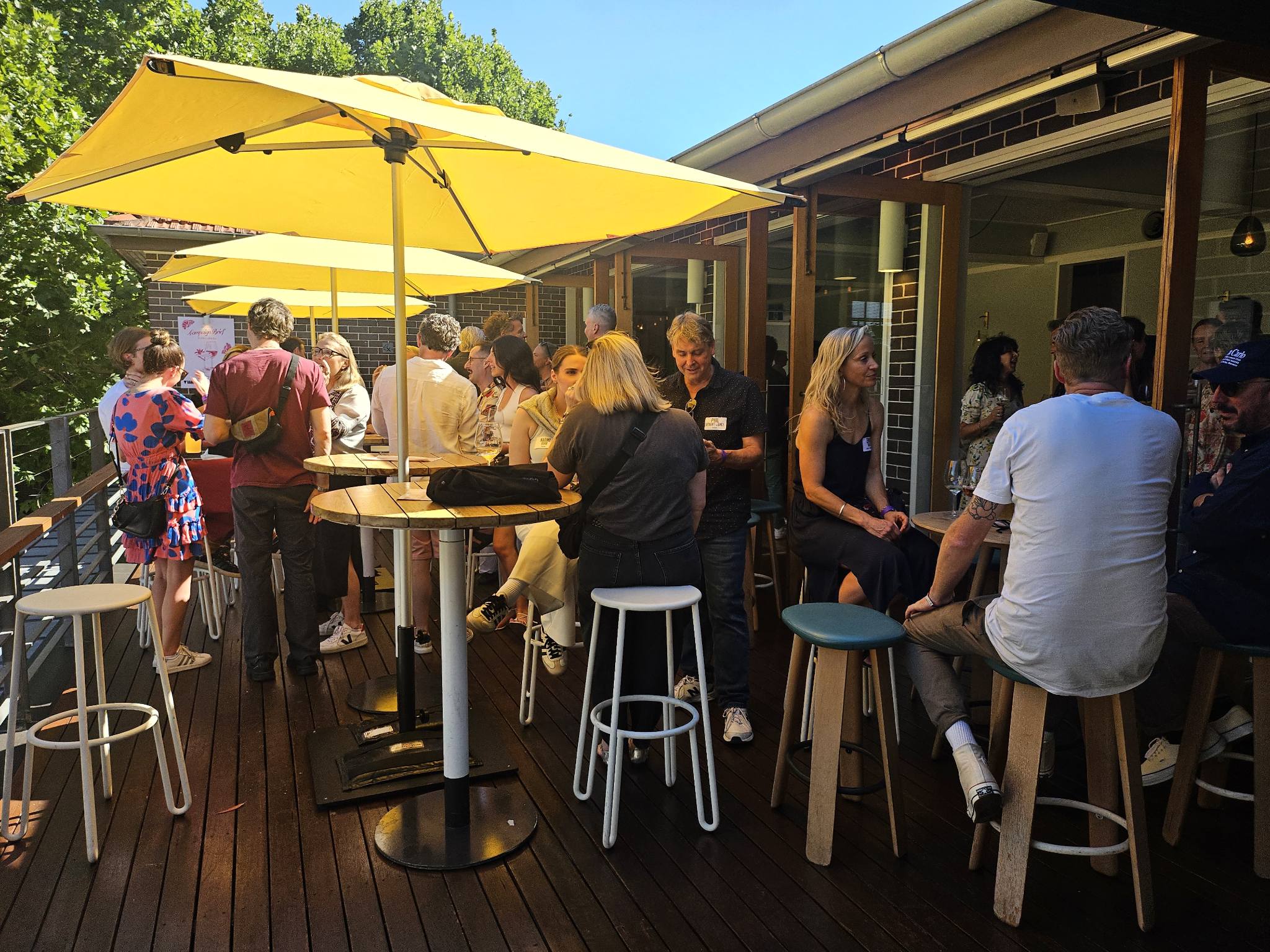 Sydney’s creative + production industry gather for the CB Festive Drinks at the Tilbury ~ kindly sponsored by Vandal, Alt.+T&DA and Music Mill