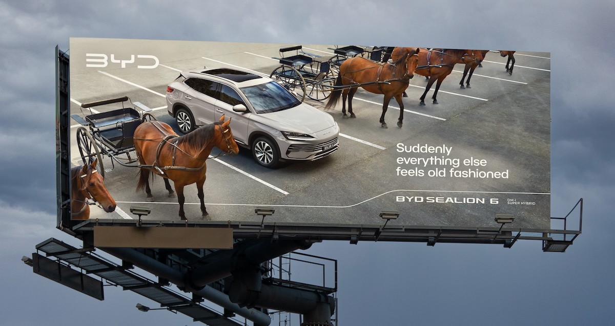 BYD launches SEALION 6 campaign to call time on outdated SUVs via TABOO and Glue Society