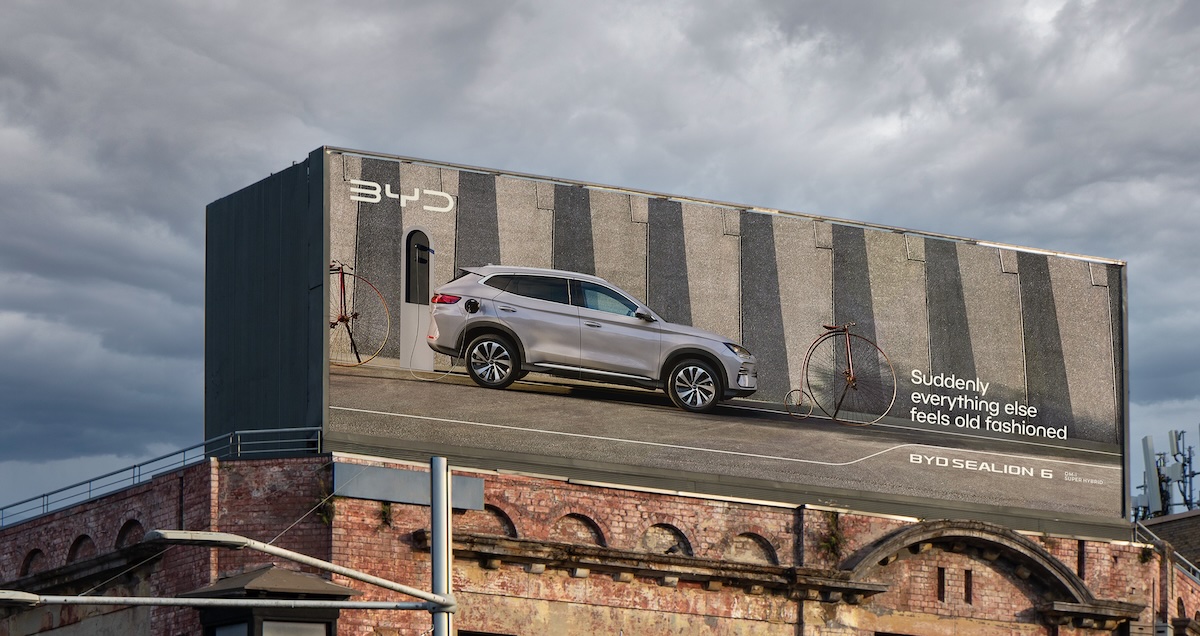 BYD launches SEALION 6 campaign to call time on outdated SUVs via TABOO and Glue Society