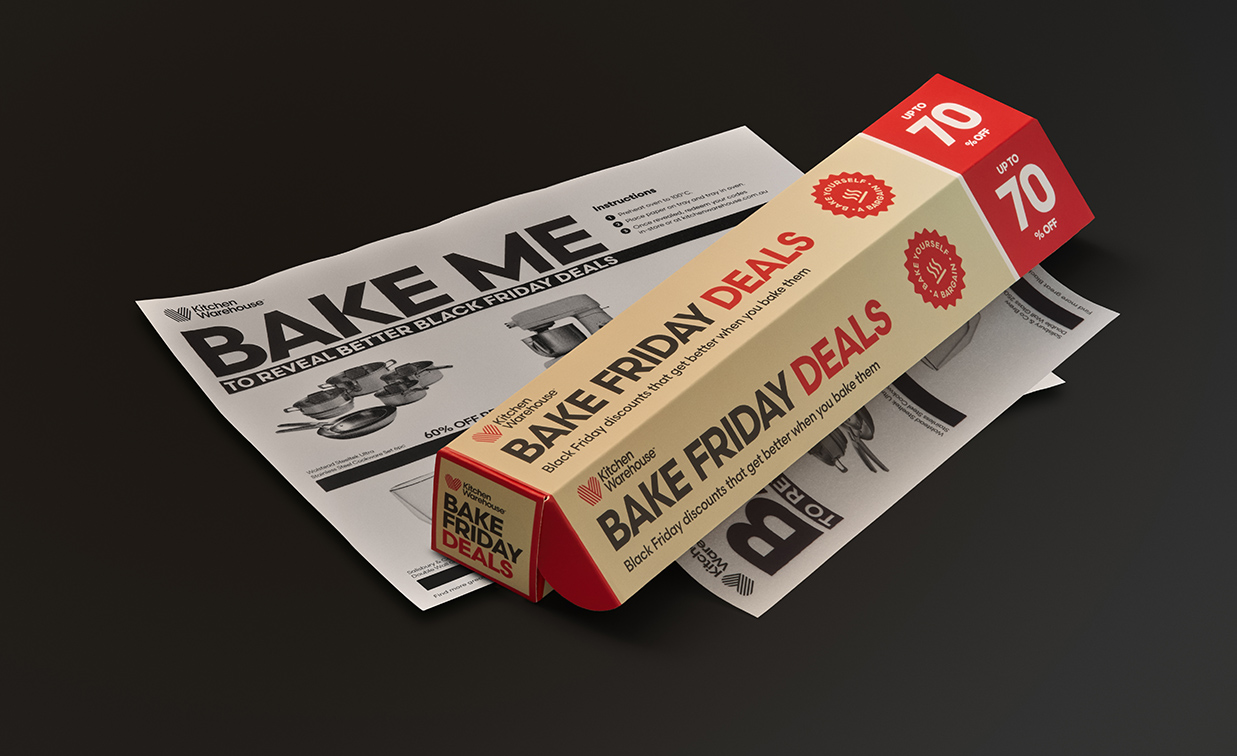 Kitchen Warehouse and Special introduce heat-activated ‘Bake Friday Deals’ for Black Friday