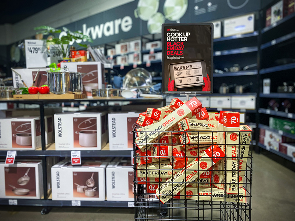 Kitchen Warehouse and Special introduce heat-activated ‘Bake Friday Deals’ for Black Friday