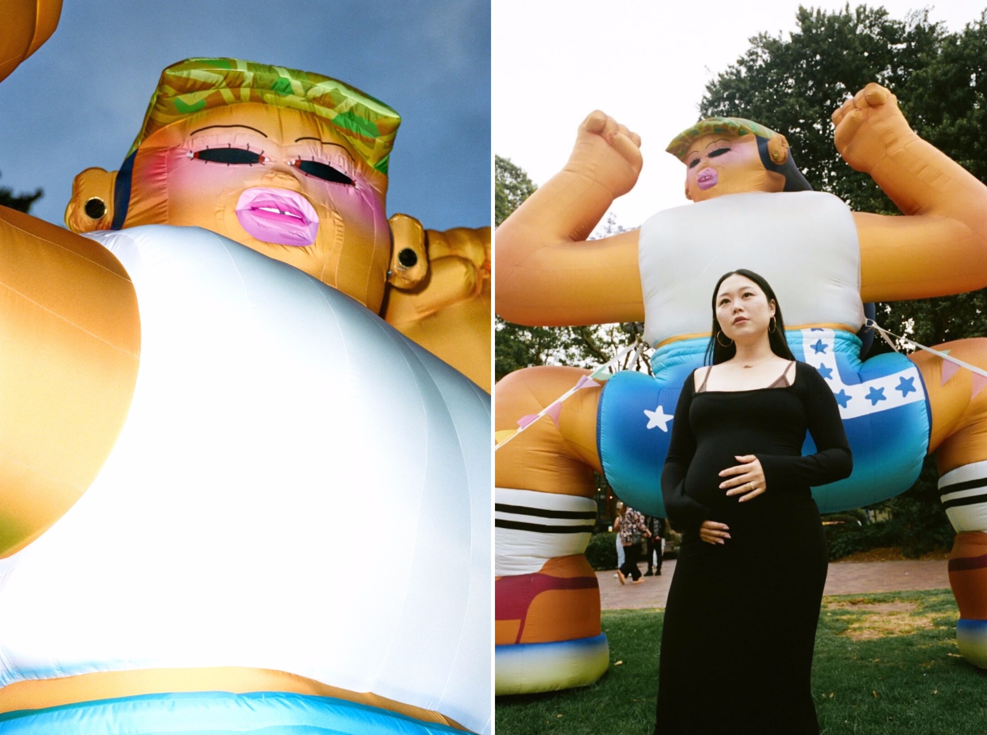 Parramatta Lanes 2025 festival draws record numbers with ‘Summer Kim’ inflatable by artist Haein Kim at its heart