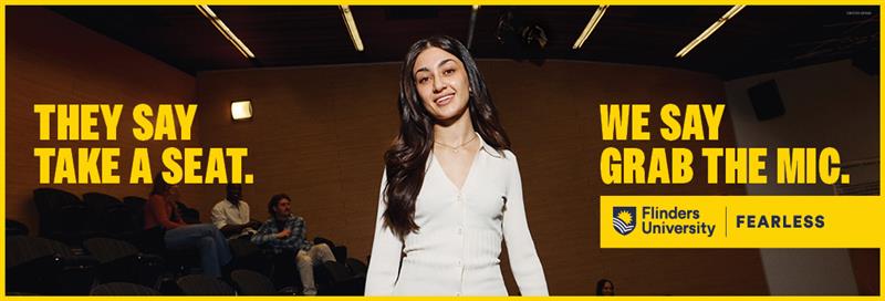 Flinders University launches new ‘They Say / We Say’ campaign via KWP+Partners and Atomic 212°