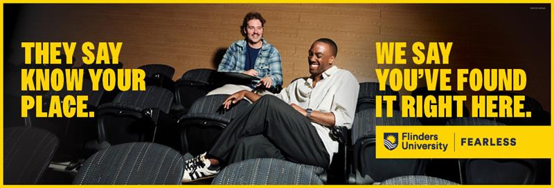 Flinders University launches new ‘They Say / We Say’ campaign via KWP+Partners and Atomic 212°