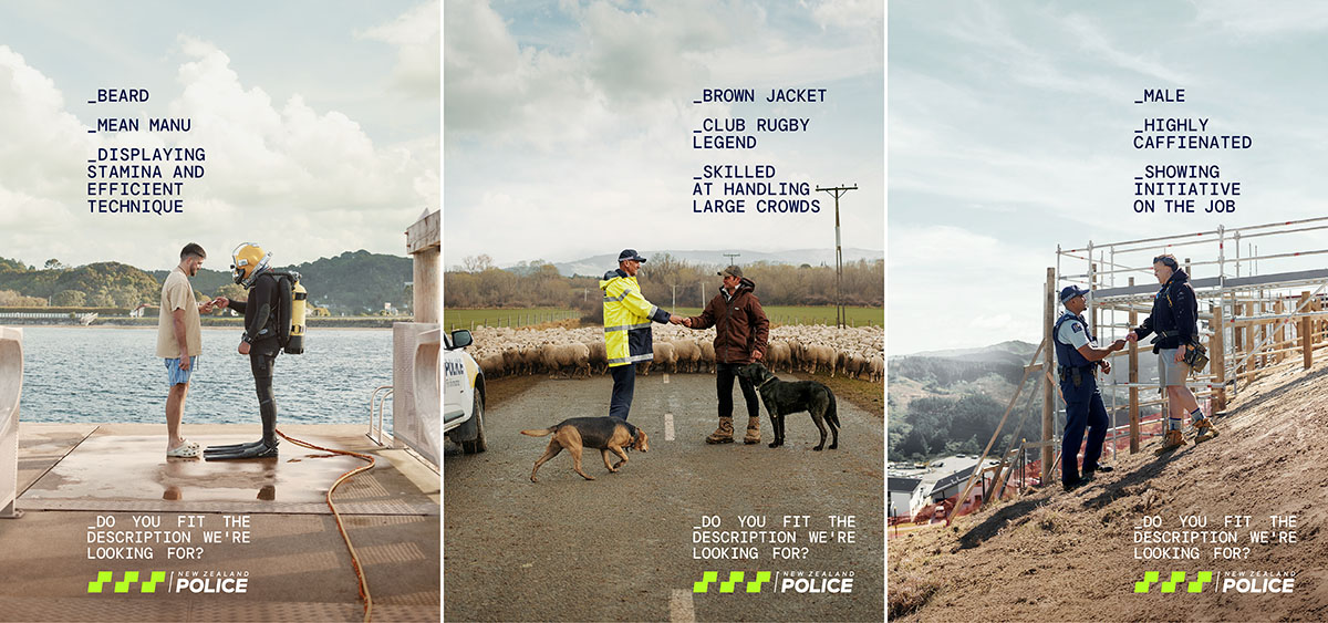 NZ Police ask ‘Do you fit the description we’re looking for?’ in recruitment drive via EightyOne