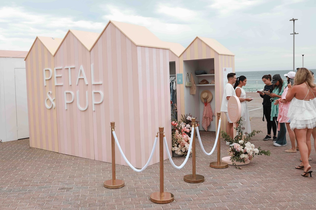 Petal & Pup brings summer style to Bondi Beach in new pop-up activation via Curious Nation 