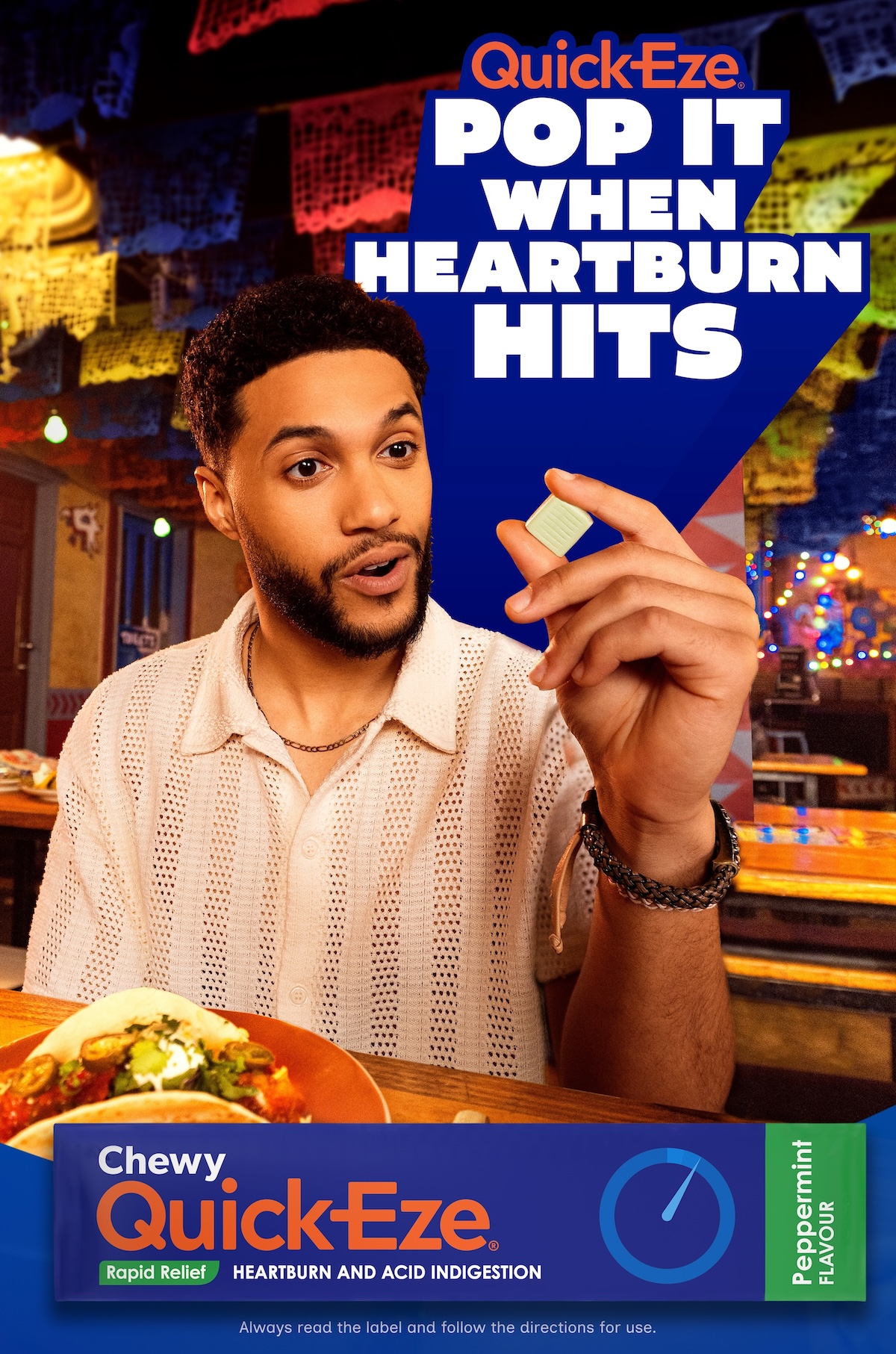Quick-Eze says “Jalape-noooo” to heartburn in ‘Pop it when heartburn hits’ campaign via Ogilvy