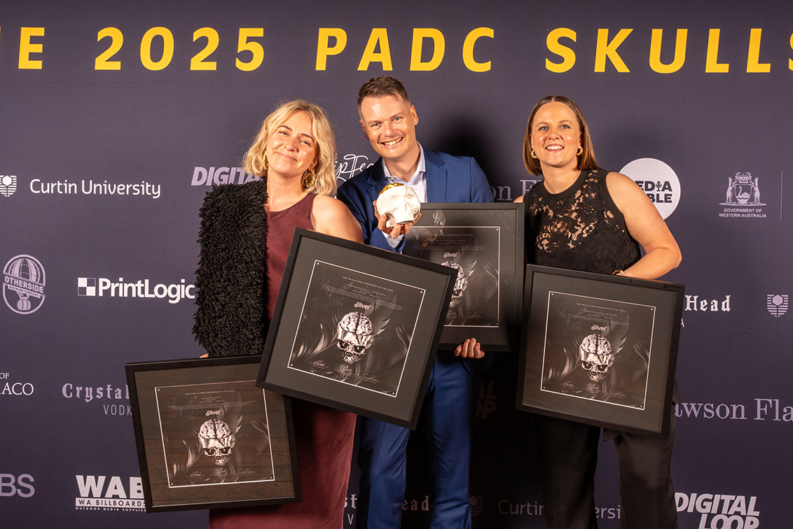 Rare steals the show at 2025 PADC Skulls Awards: WA Primary Health Alliance’s ‘The Black Puppy’ campaign wins Best of Show and 3 Gold skulls