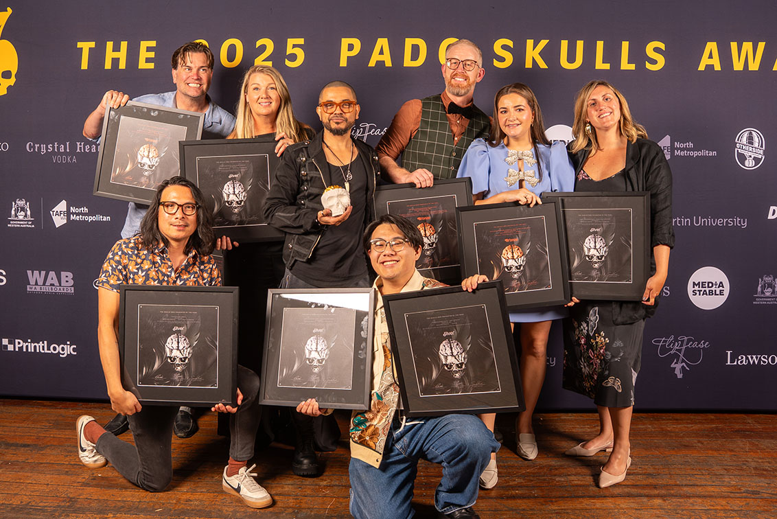 Rare steals the show at 2025 PADC Skulls Awards: WA Primary Health Alliance’s ‘The Black Puppy’ campaign wins Best of Show and 3 Gold skulls