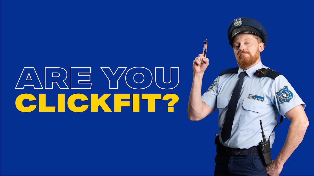 Tiny finger cop asks Aussies if they’re ‘ClickFit’ in AFP’s cyber safety campaign via Paper Moose
