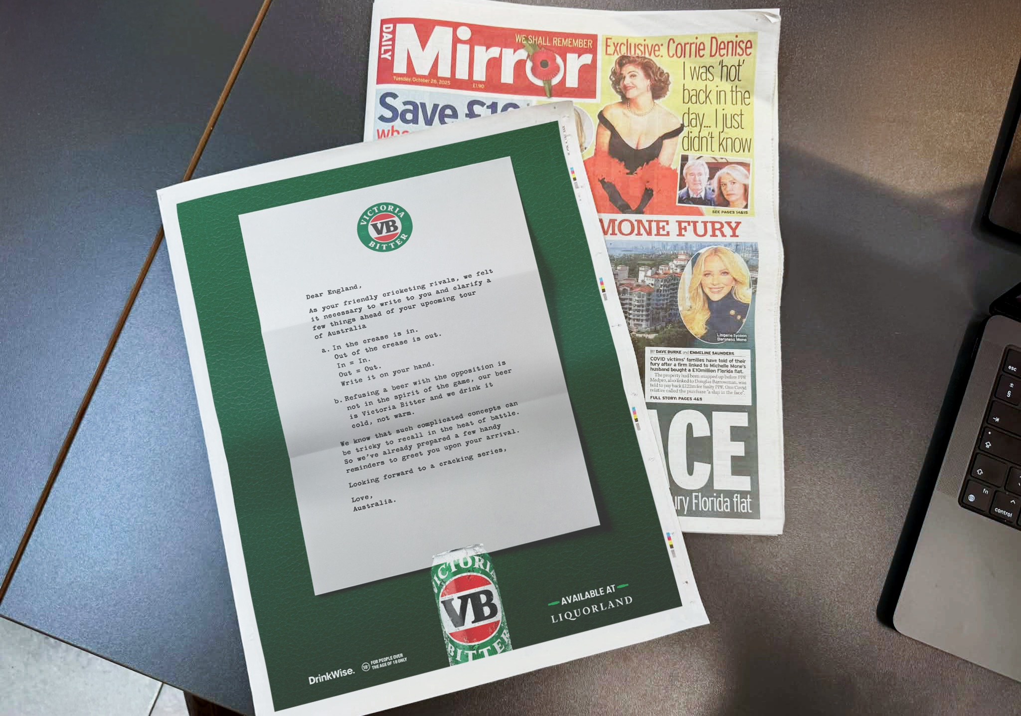 Victoria Bitter + Merv Hughes refresh the English laws of cricket in new campaign via Droga5 ANZ