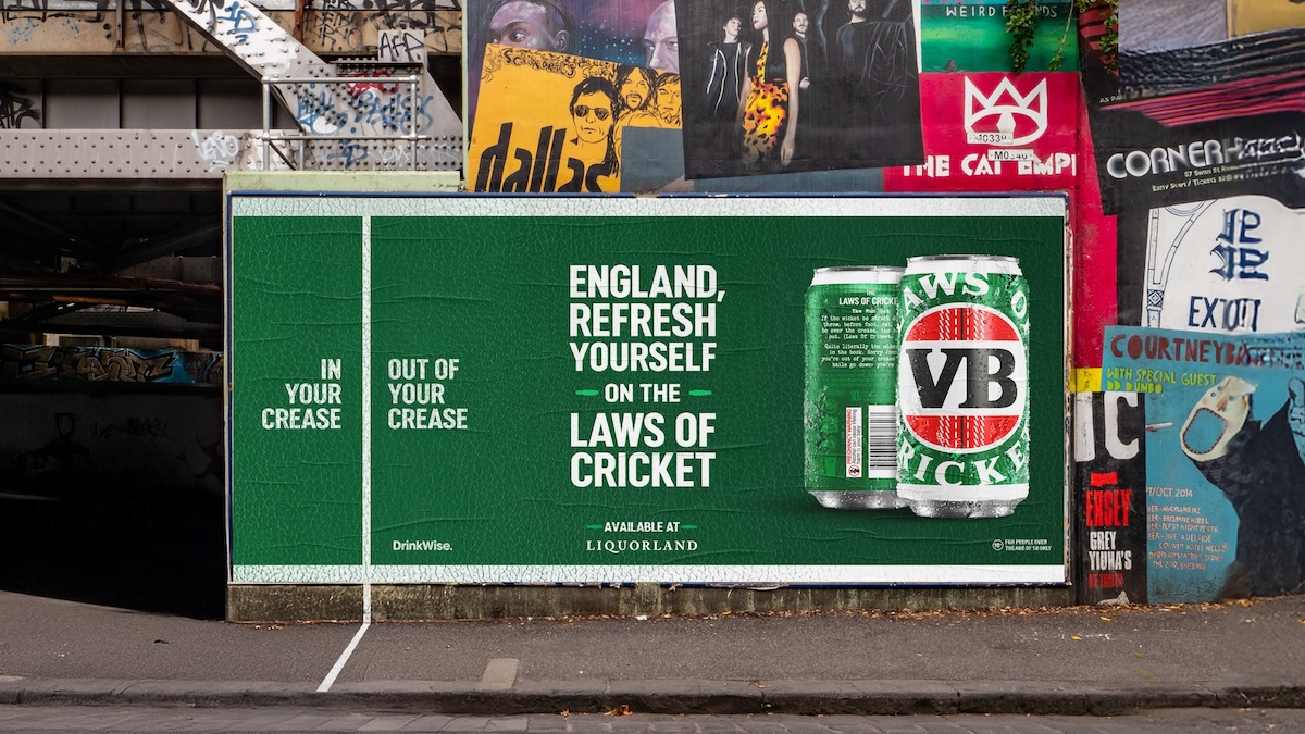 Victoria Bitter + Merv Hughes refresh the English laws of cricket in new campaign via Droga5 ANZ