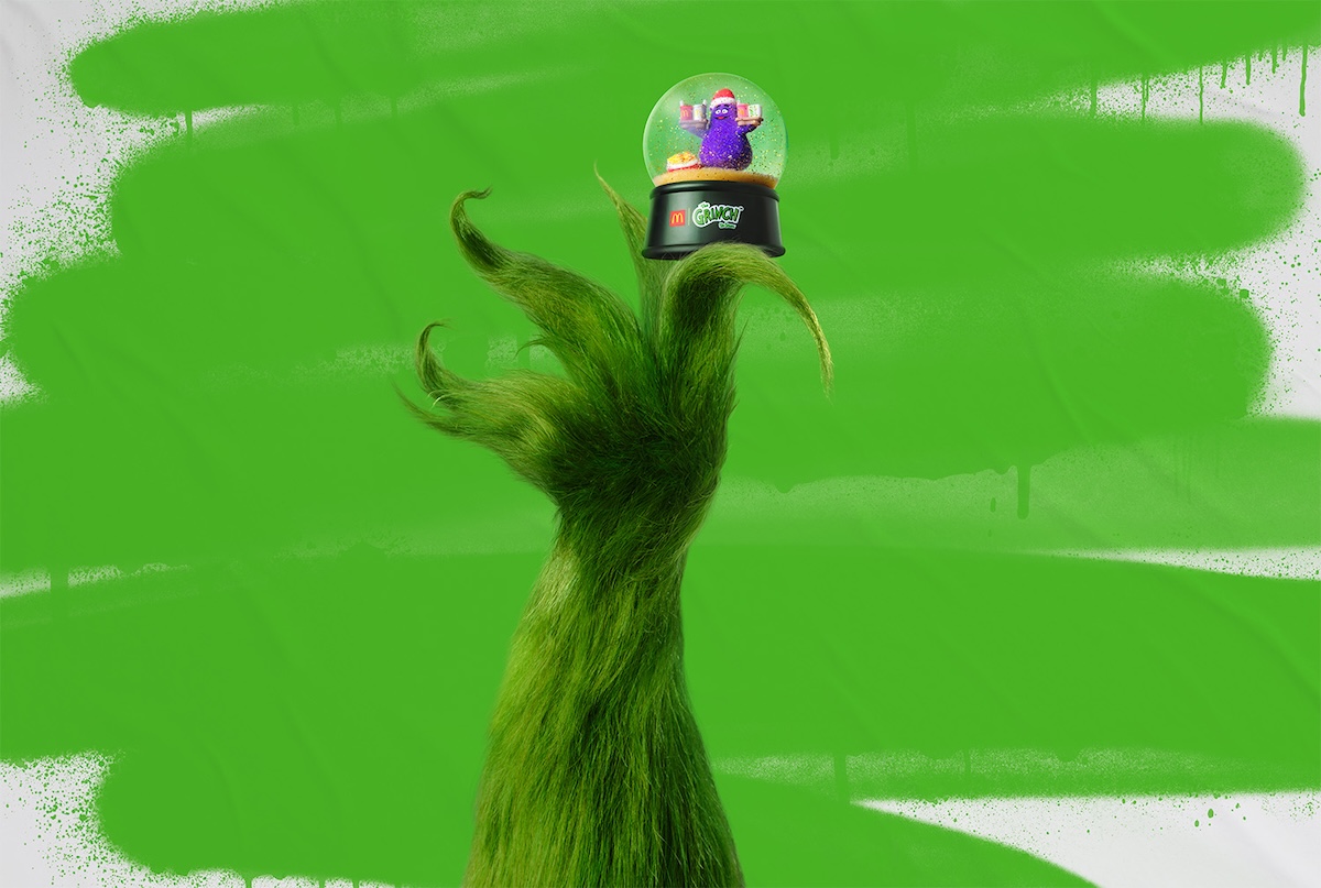 The Grinch Is Ruinin’ It at Macca’s this summer in new Xmas campaign via Wieden+Kennedy Sydney