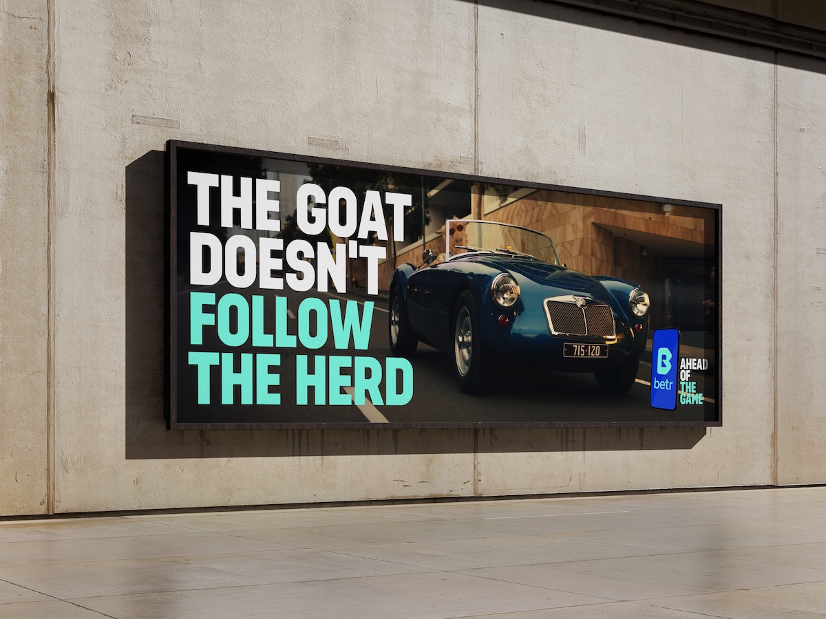 betr gets ‘Ahead of the Game’ with TBWA\Sydney, PHD, Good Oil, Tom Kuntz and The Goat