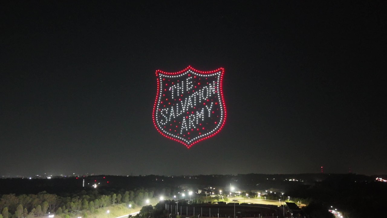 Coca-Cola lights up The Salvos Carols in the Domain with 500-drone show spectacular