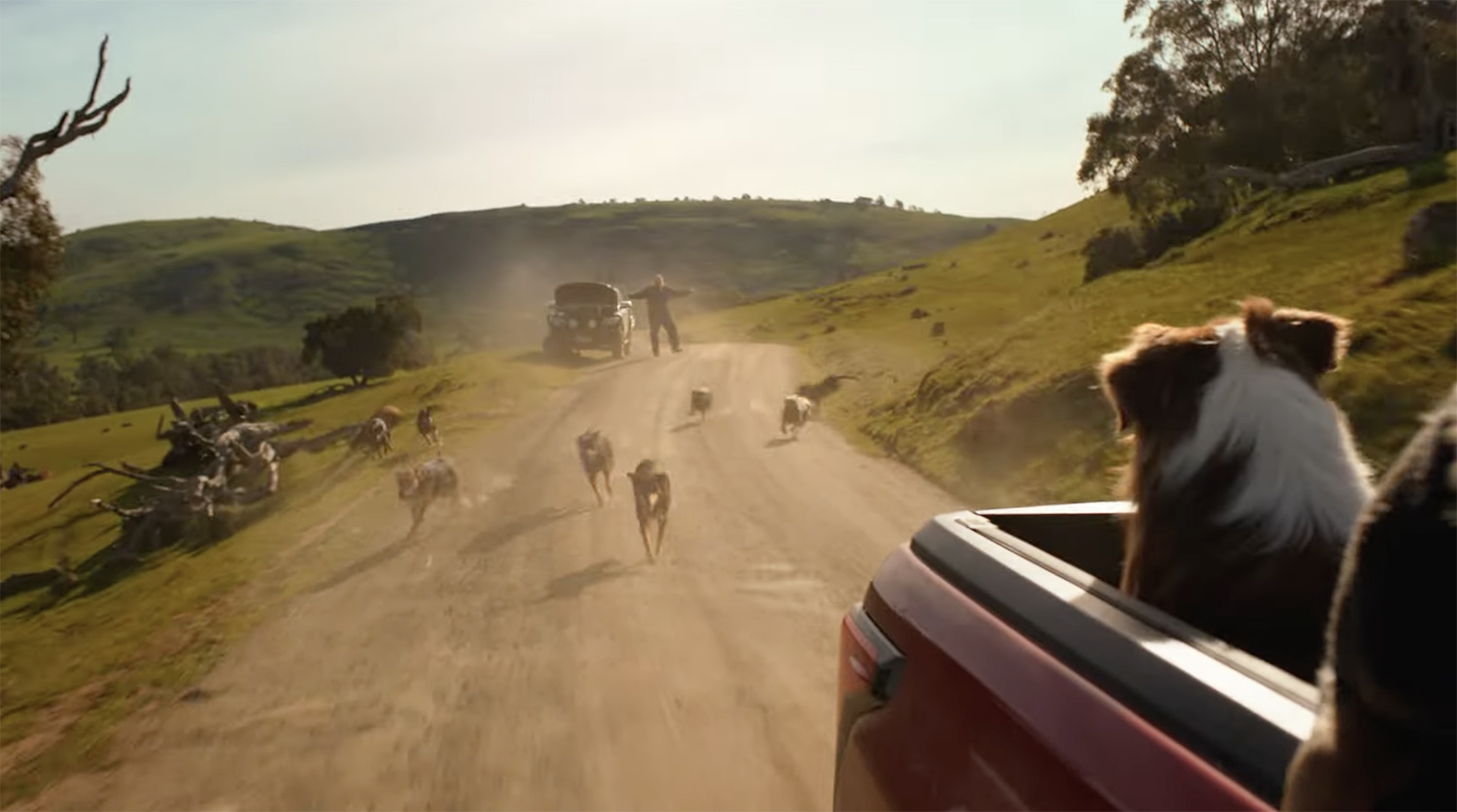 Toyota HiLux unleashes dog army in latest Saatchi Australia film directed by Christopher Riggert