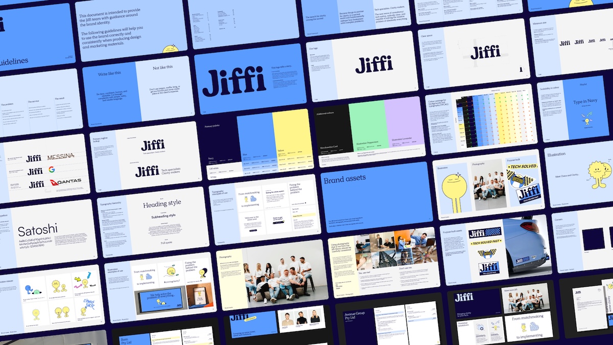 Born unveils new brand identity for Jiffi as tech agency shifts to ‘clarity engineering’