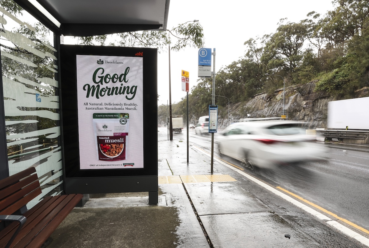 Brookfarm wishes Aussies a Good Morning in new out of home campaign via Something™