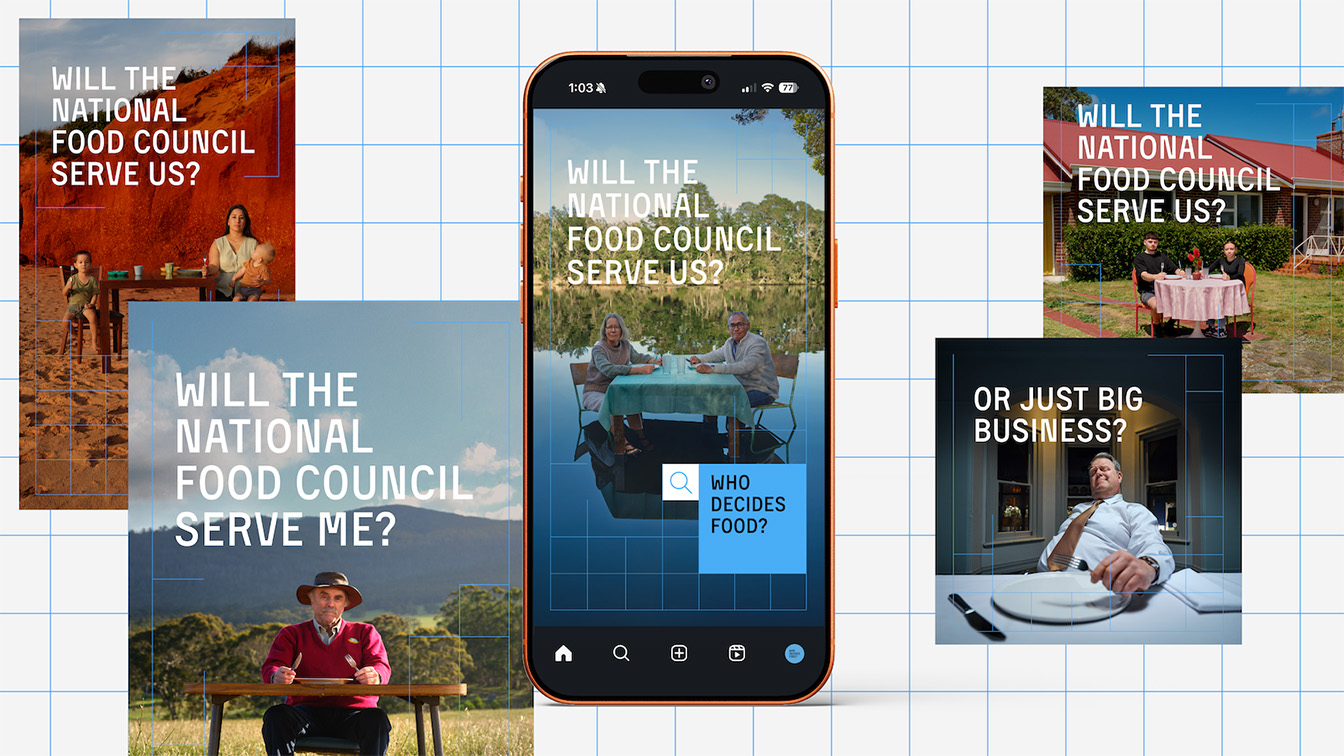 Berlin Perth launches national campaign to ask a simple question: “Who decides Food?”