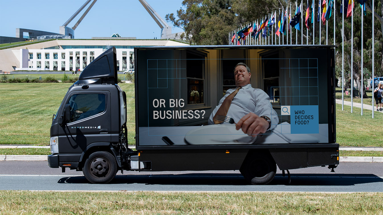 Berlin Perth launches national campaign to ask a simple question: “Who decides Food?”