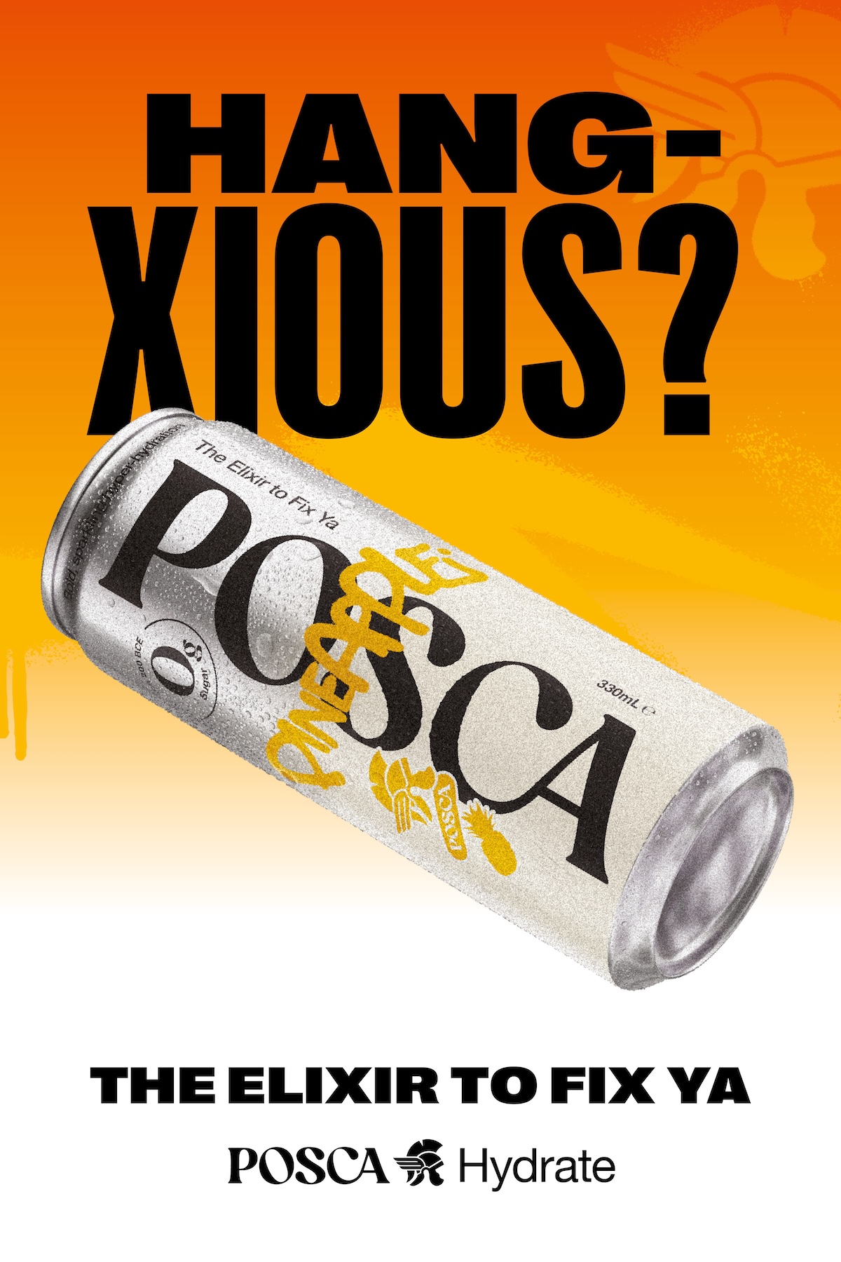 Posca Hydrate hits the streets with new ‘The Elixr To Fix Ya’ Summer campaign via AFFINITY