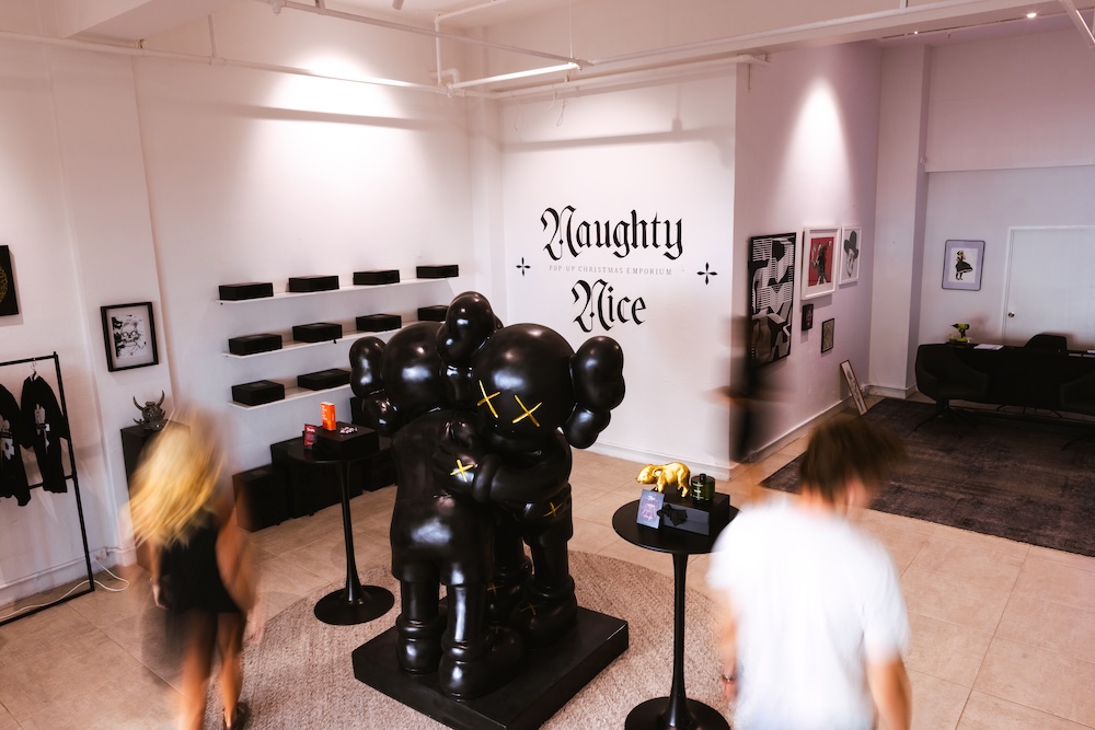 Today the Brave launches ‘The Naughty Nice Emporium’: a subversive in-store Christmas experience where Santa decides your fate