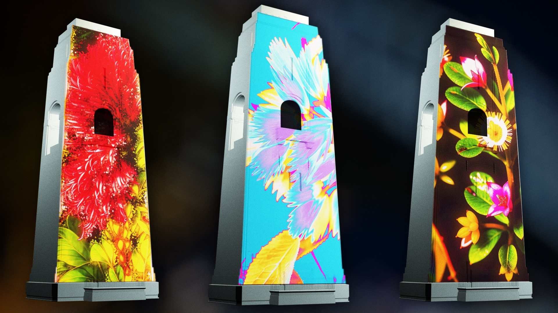 VANDAL uses plant DNA to power landmark New Year’s Eve projections