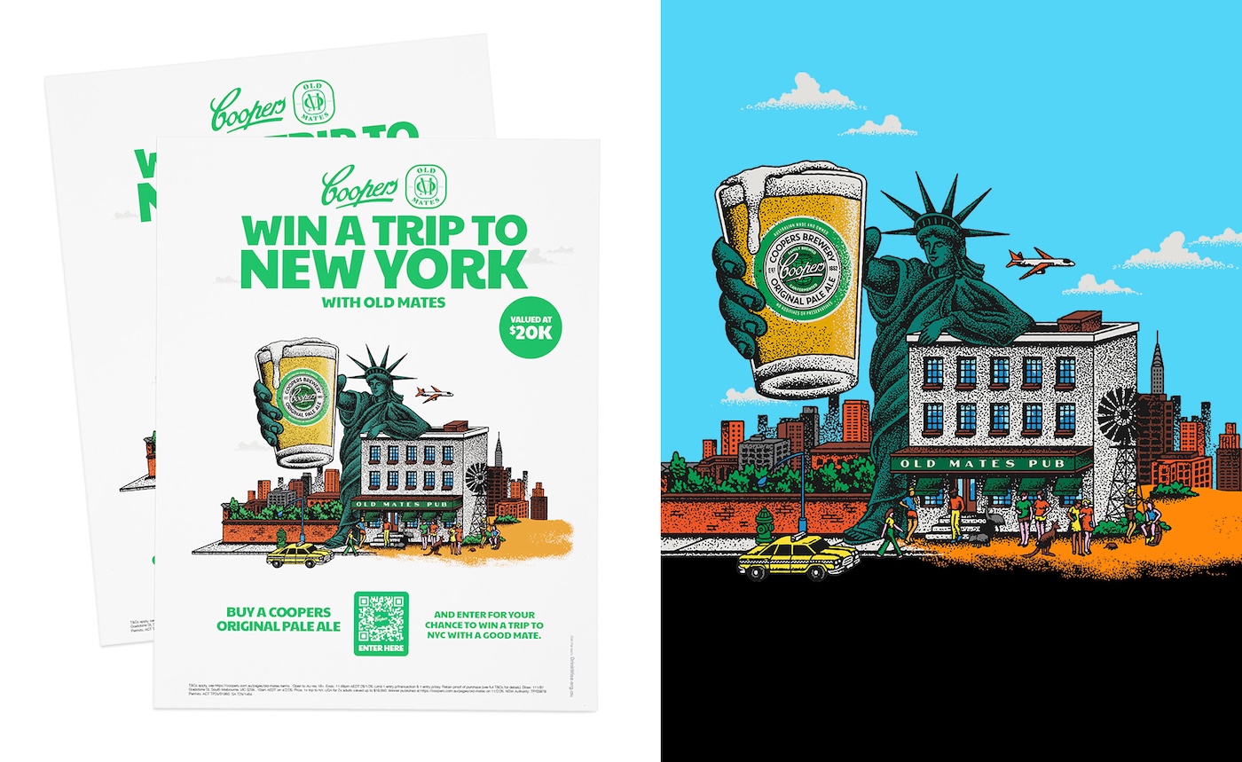 Coopers Original Pale Ale launches new ‘Reserved for Good Mates’ campaign via Sunday Gravy