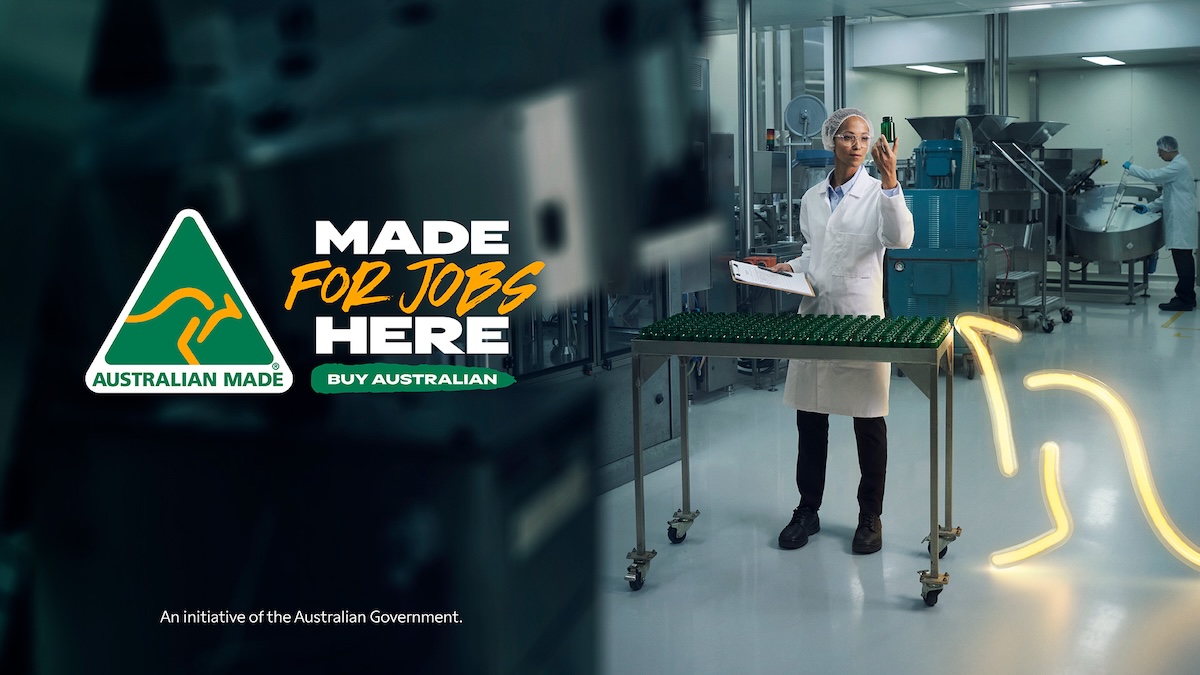 Australian Made launches government-backed $20M ‘Made Right Here’ campaign via Hive Creative