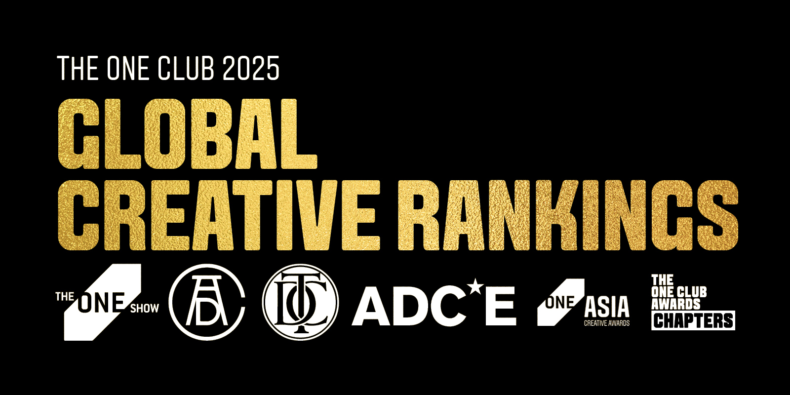 The One Club Announces 2025 Global Creative Rankings; Ogilvy Singapore Named APAC Agency of the Year; Motion Sickness Auckland and Bear Meets Eagle On Fire Sydney top Indies in APAC