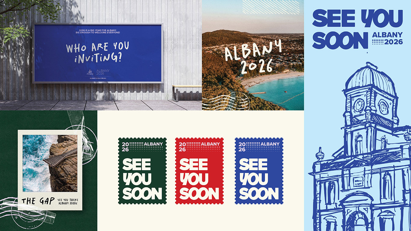 Albany kicks off year-long celebration with ‘See You Soon’ campaign via 303 Perth