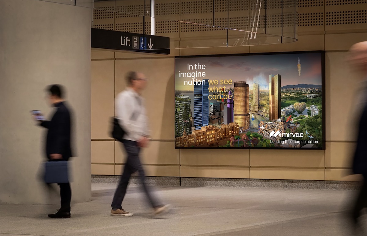 Mirvac ‘builds the imagine nation’ in first major campaign in its 54 year history via GAME Creative