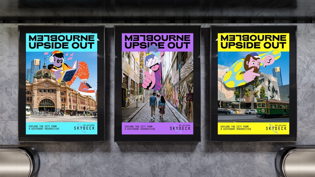 Melbourne Skydeck unveils new brand platform ‘Melbourne Upside Out’ via Town Square  