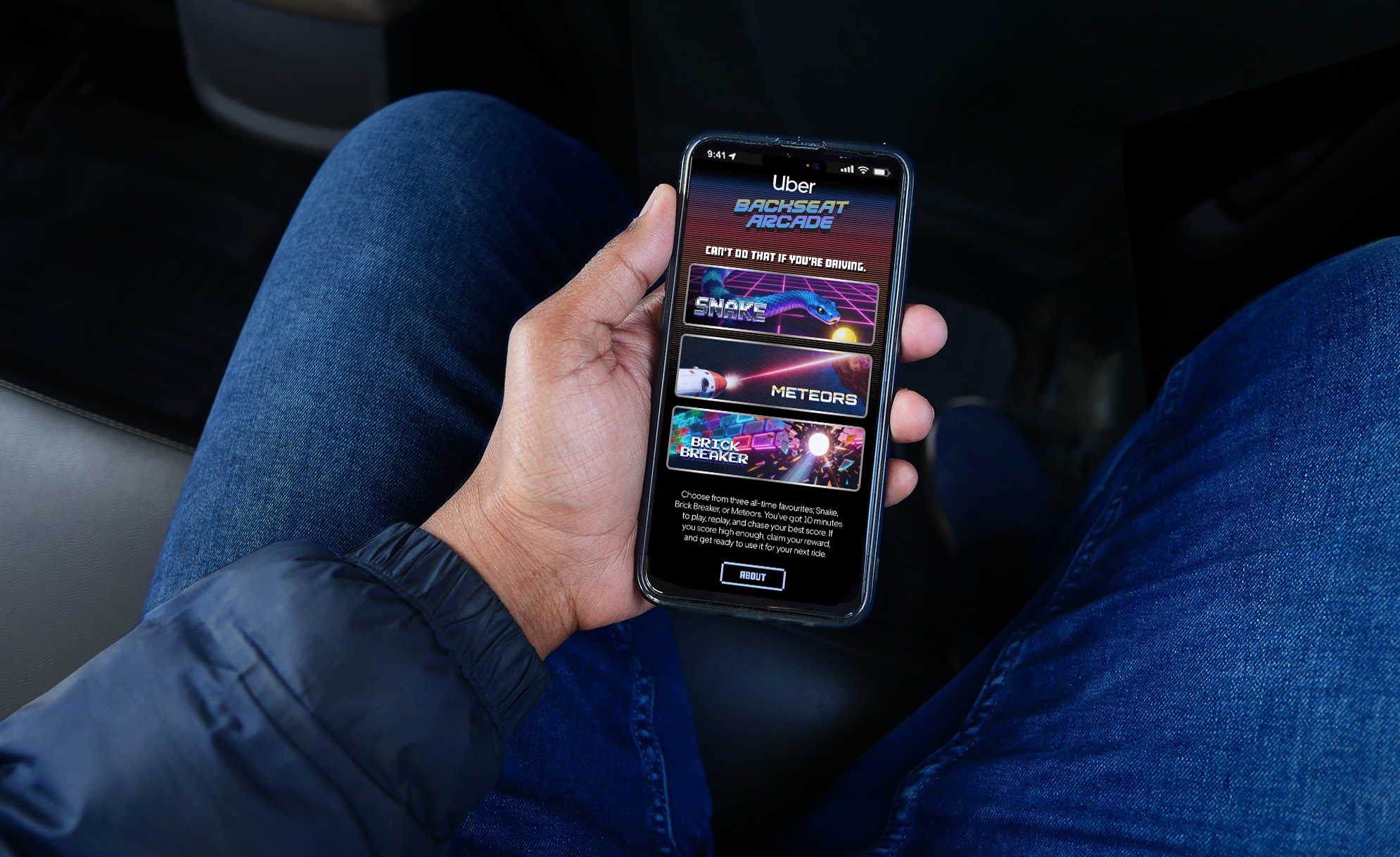 Uber levels up backseat experience with in-app arcade via EssenceMediacom, Livewire + Special
