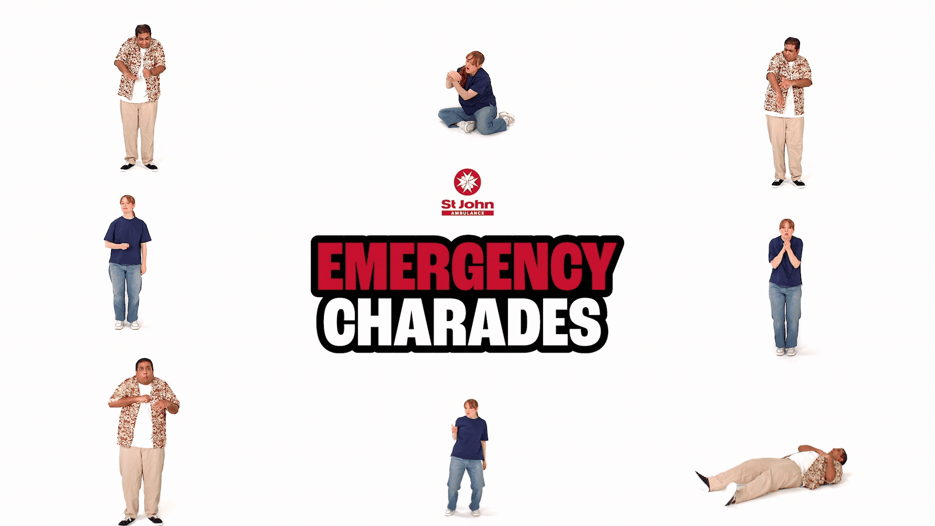 St John Ambulance Victoria launches ‘Emergency Charades’ showing why first aid is not a guessing game in new campaign via Town Square